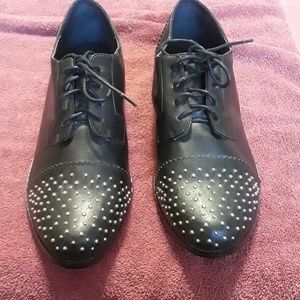 Size 11 Torrid Black Studded Shoes